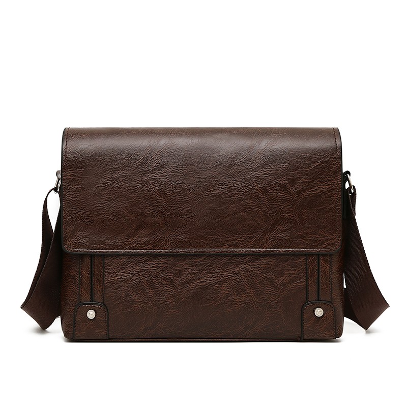 Leather Work Bag Mens - 남성용 서류가방 PU 가죽 토트백 보스턴