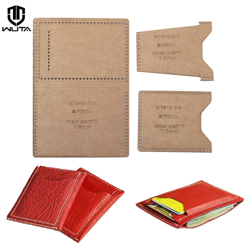 Leatherwork Accessories - WUTA 913 미니 카드 케이스 크래프트