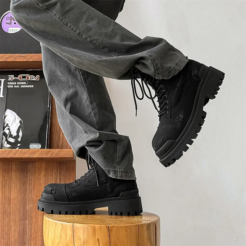Leatherwork Clamp - 워크 부츠 가을/겨울 2025 신상 두꺼운