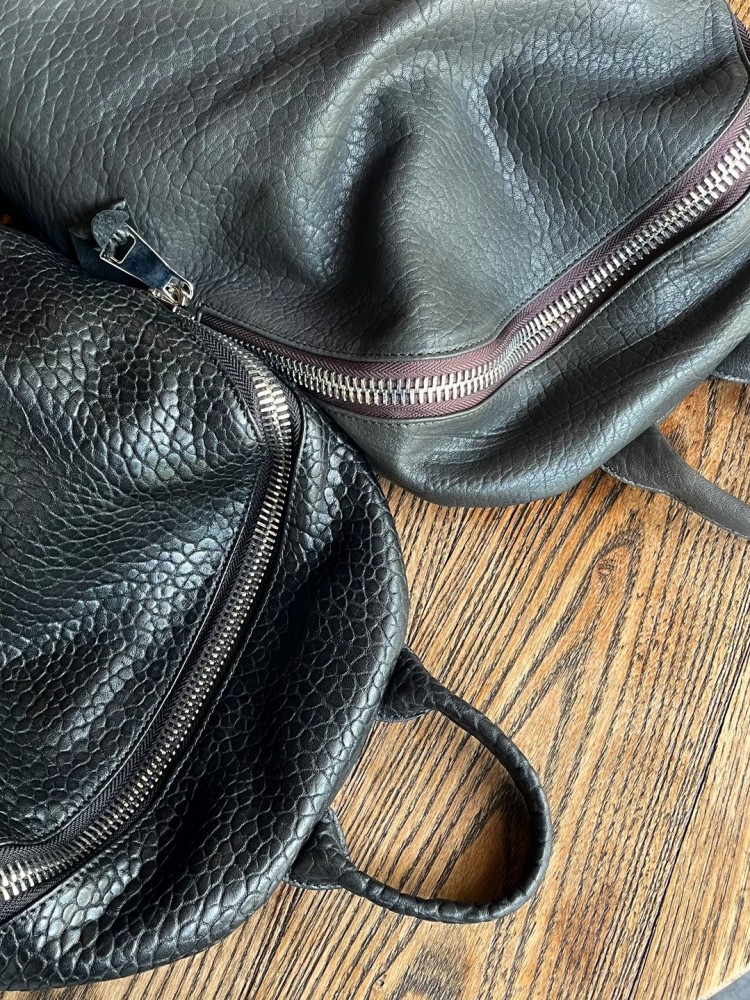 부드러운 천연 양가죽 캐주얼 백팩 유니섹스 지퍼 오피스 - Leather Work Bag Mens 리뷰 및 가격