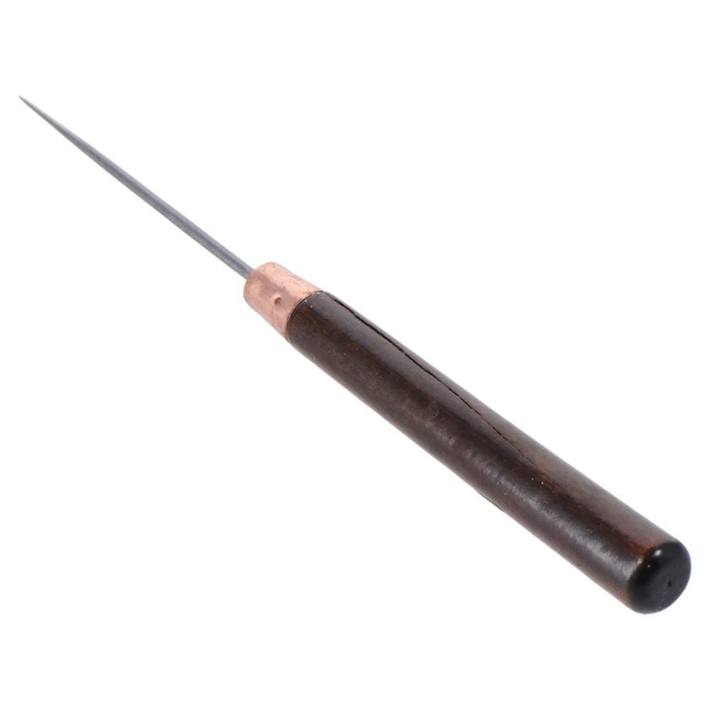 나무 손잡이 스크래치 송곳 도구, 가죽 펀치 홀 공예, - Leatherwork Awl 리뷰 및 가격