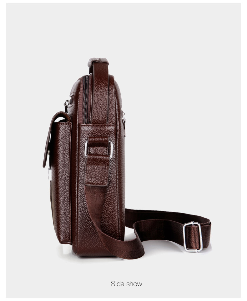 남성용 가죽 크로스바디 백 멀티 포켓 방수 숄더백 캐주 - Leather Work Bag Mens 리뷰 및 가격
