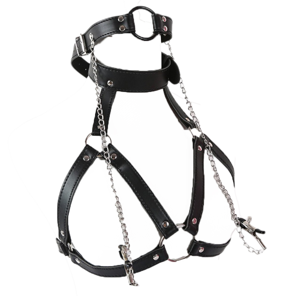 PU 가죽 속박 초커 칼라 젖꼭지 클램프 장난감 여성을 - Leatherwork Clamp 리뷰 및 가격