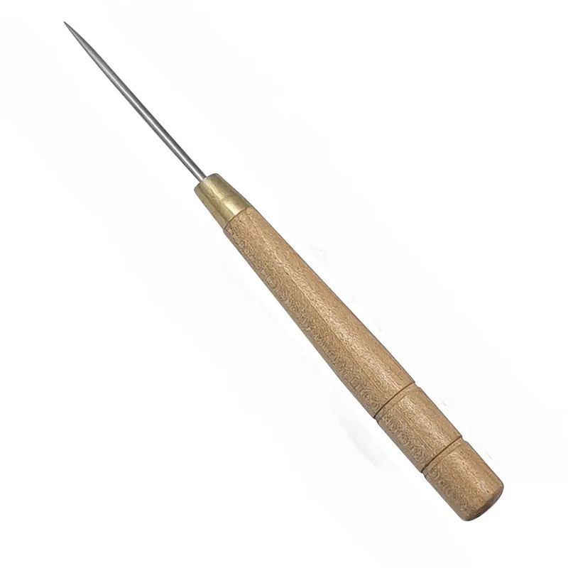 3개 세트 나무 손잡이 송곳 가죽 공예 구멍 뚫기 DI - Leatherwork Awl 리뷰 및 가격