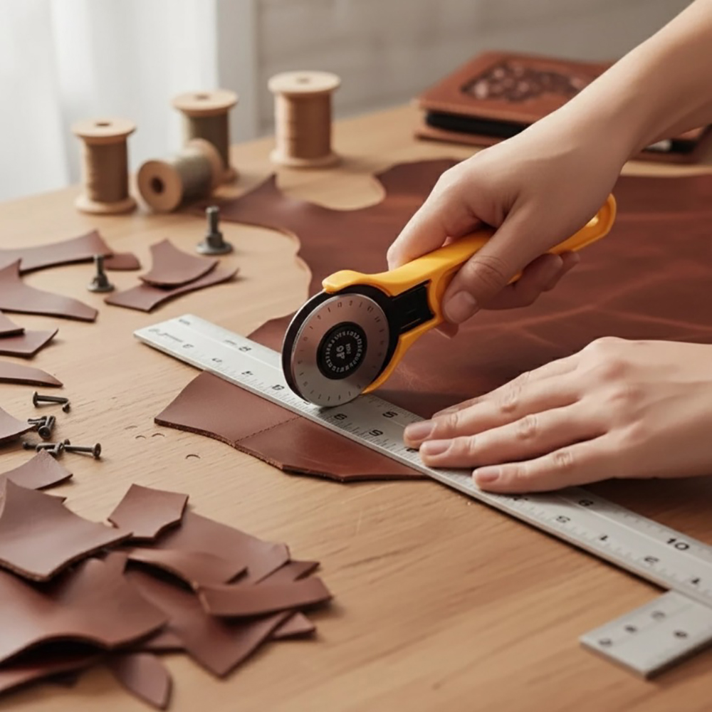 45mm 회전식 원단 커터 가죽 공예 절단 도구 DIY - Leatherwork Accessories 리뷰 및 가격