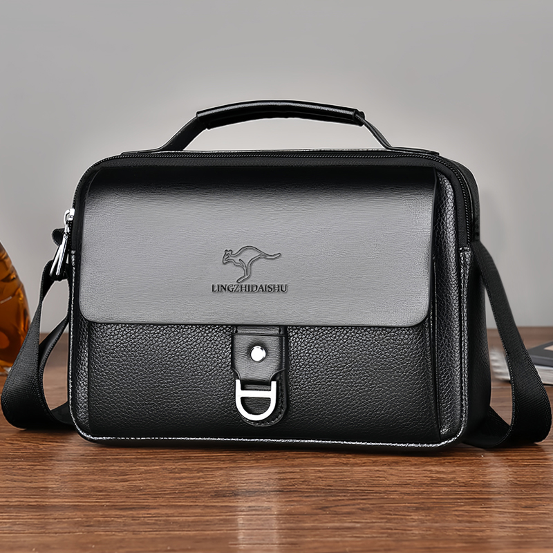 내구성 있는 투톤 비즈니스 가방, 패셔너블한 잠금장치  - Leather Work Bag Mens 리뷰 및 가격