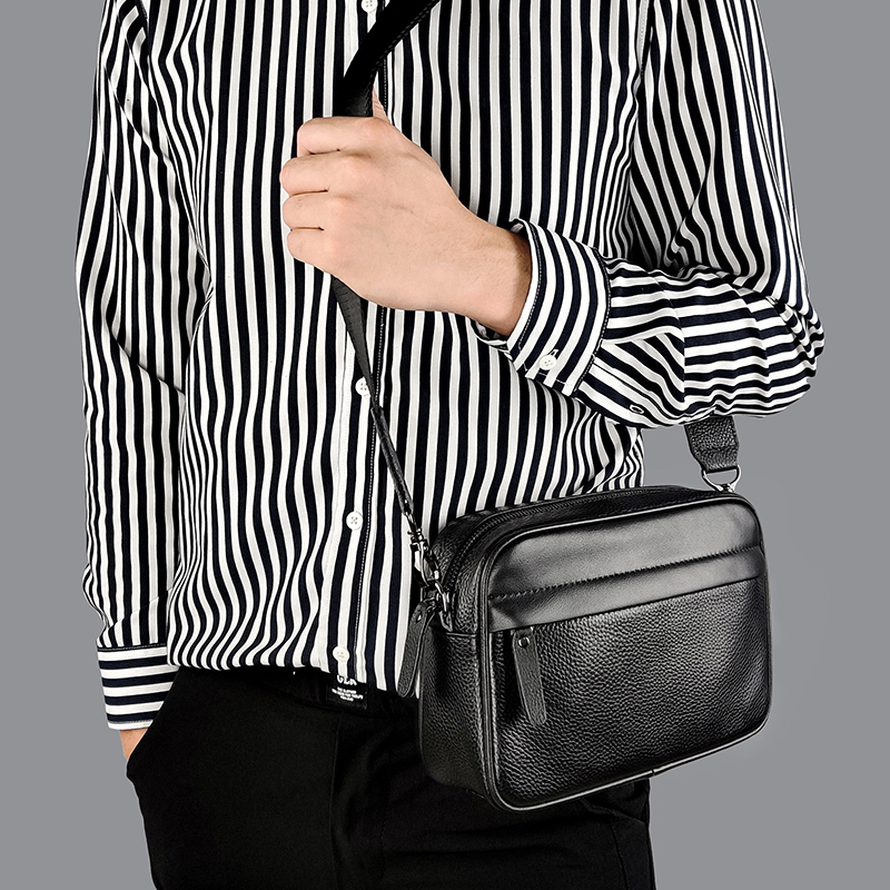 남성용 천연 가죽 숄더백, 최고급 소가죽 크로스바디 백 - Leather Work Bag Mens 리뷰 및 가격