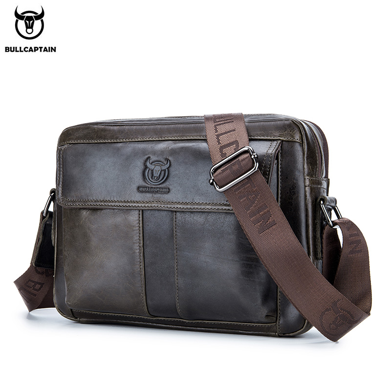 BULLCAPTAIN 정품 가죽 남성용 크로스 바디 백 - Leather Work Bag Mens 리뷰 및 가격