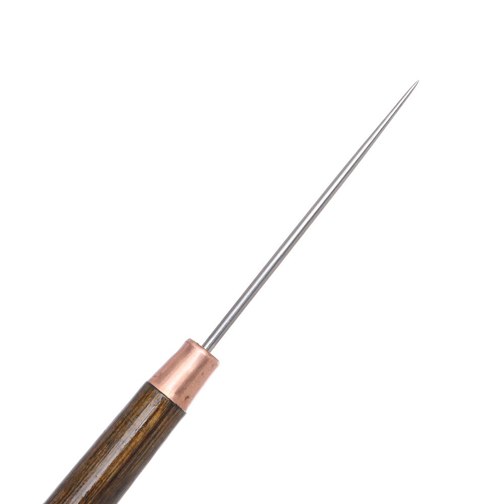 1PC 바느질 Awl 나무 손잡이 합금 콘 바늘 신발  - Leatherwork Awl 리뷰 및 가격