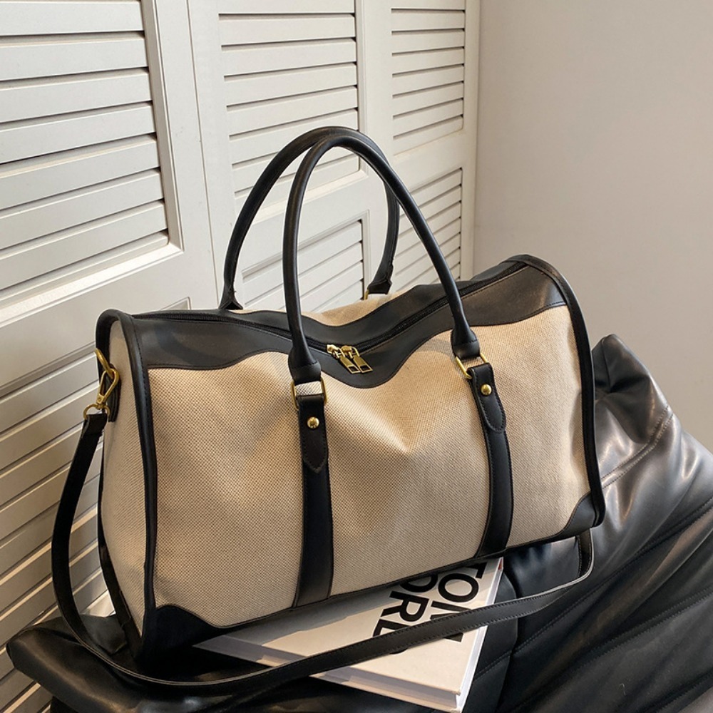 2026 빈티지 캔버스 & PU 가죽 토트백 세트, 여 - Leather Work Duffle 리뷰 및 가격