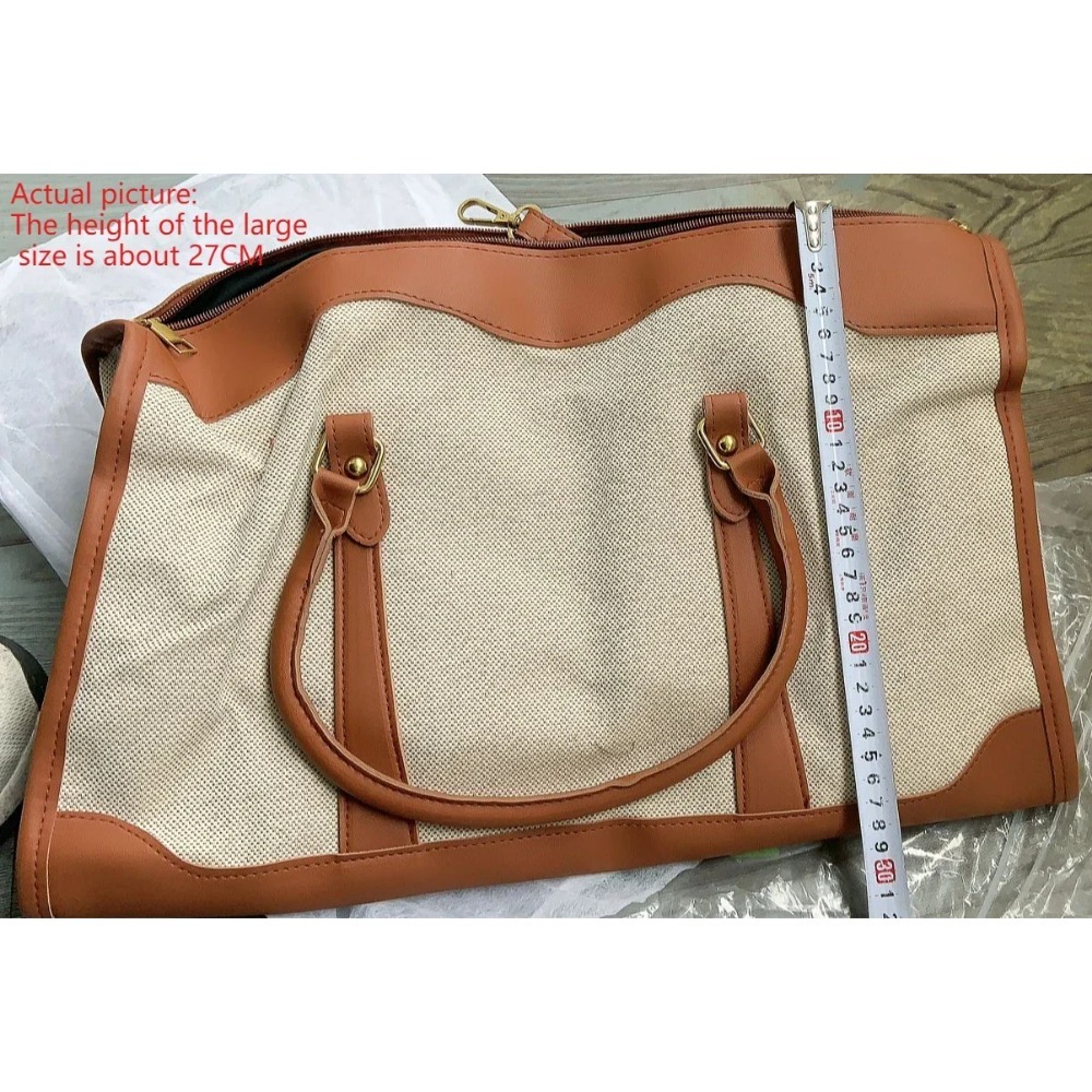 2026 빈티지 캔버스 & PU 가죽 토트백 세트, 여 - Leather Work Duffle 리뷰 및 가격
