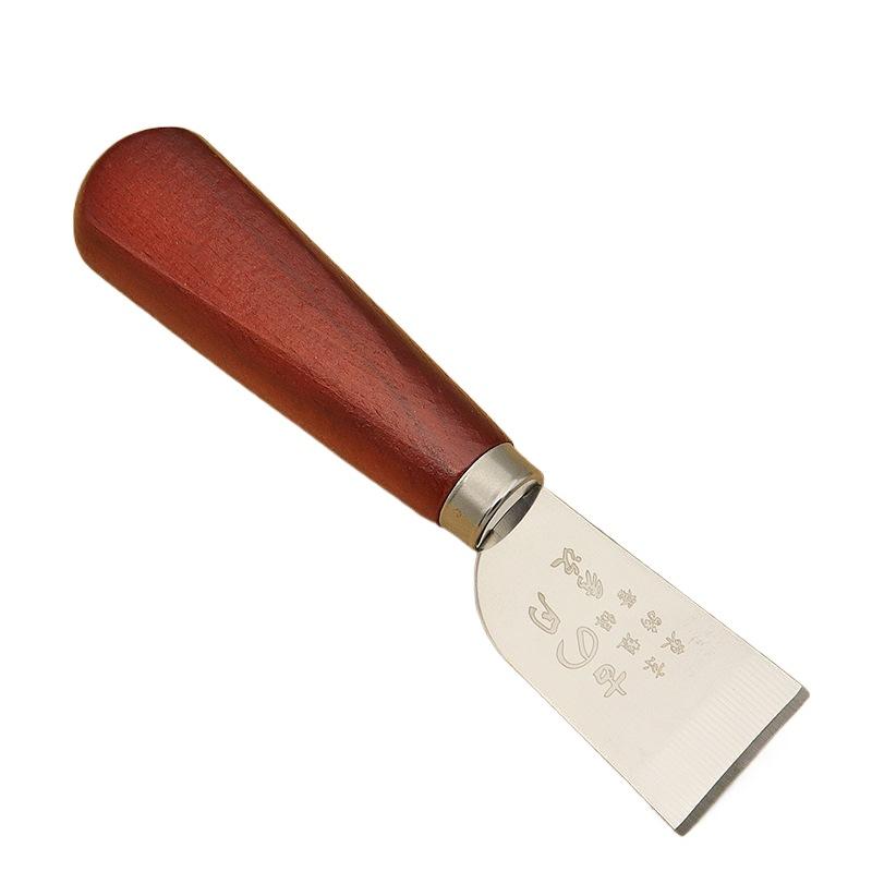 가죽 스키빙 나이프, 나무 손잡이가 있는 가죽 절단칼, - Leatherwork Accessories 리뷰 및 가격
