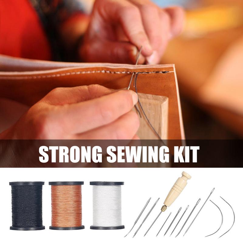 가죽 스티칭 키트 헤비 듀티 바느질 키트 가죽 작업 도 - Leatherwork Awl 리뷰 및 가격