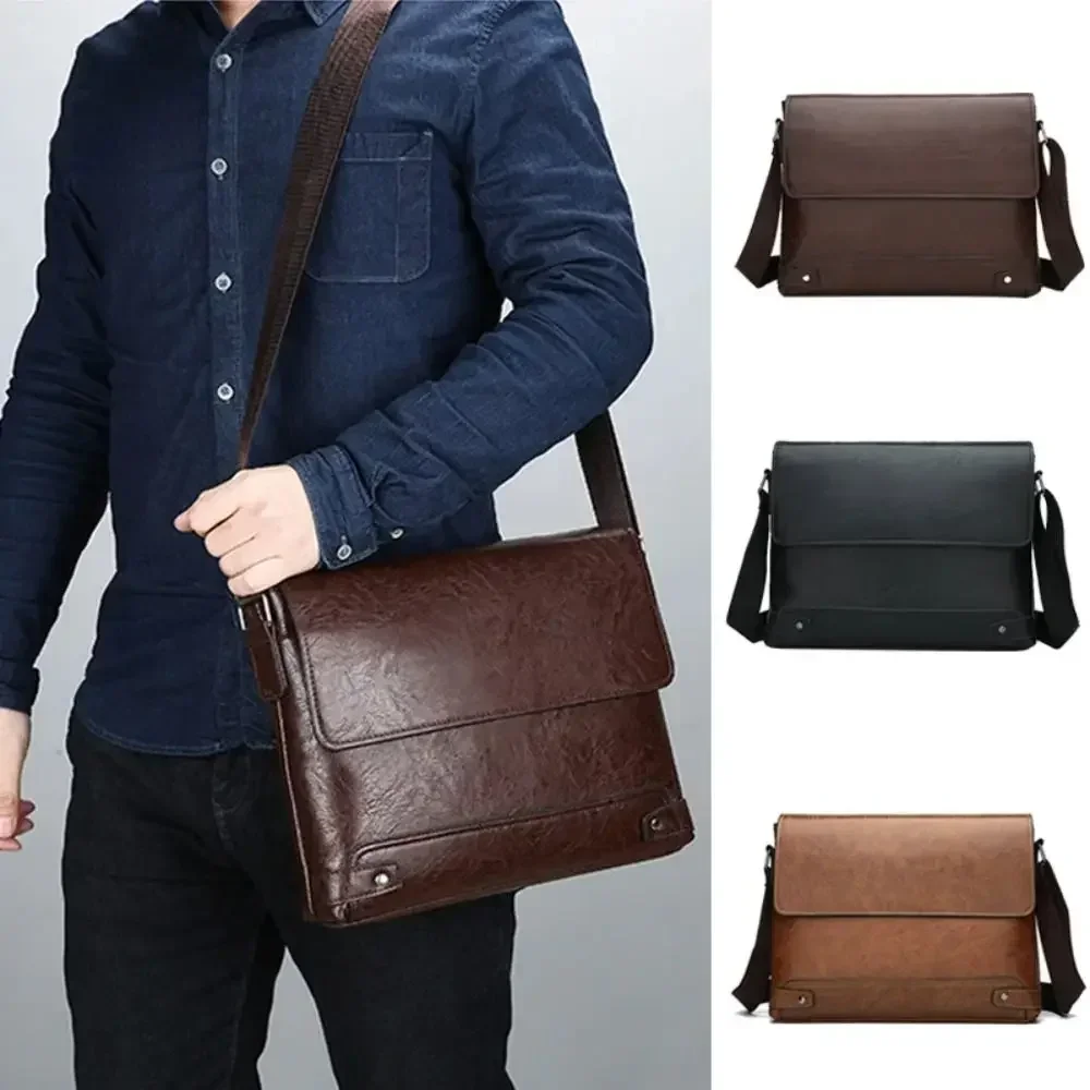 남성용 서류 가방 PU 가죽 토트 보스턴 통근 노트북  - Leather Work Bag Mens 리뷰 및 가격