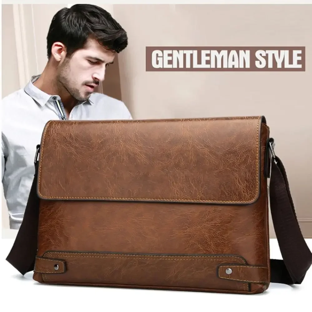 남성용 서류 가방 PU 가죽 토트 보스턴 통근 노트북  - Leather Work Bag Mens 리뷰 및 가격