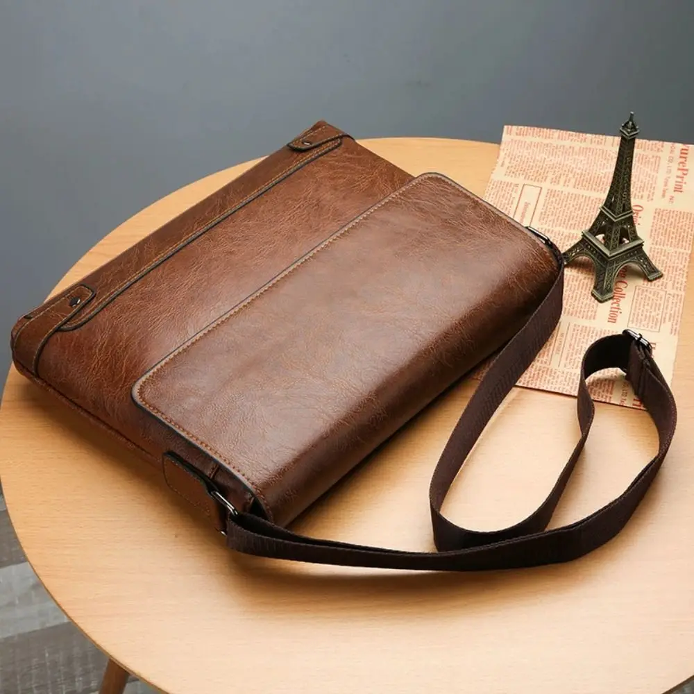 남성용 서류 가방 PU 가죽 토트 보스턴 통근 노트북  - Leather Work Bag Mens 리뷰 및 가격