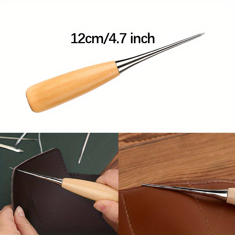 2개 가죽 수공예 바느질용 아울 도구 가죽 공예 구멍  - Leatherwork Awl 리뷰 및 가격