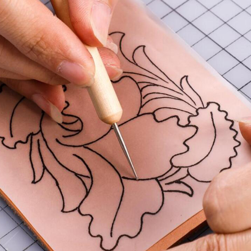 가죽 조각 도구 포인트 스타일러스 스플라이싱 스푼 볼  - Leather Work In Art 리뷰 및 가격