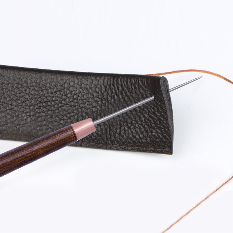 내구성 전문 가죽 나무 손잡이 가죽 공예 바느질 바느질 - Leatherwork Awl 리뷰 및 가격
