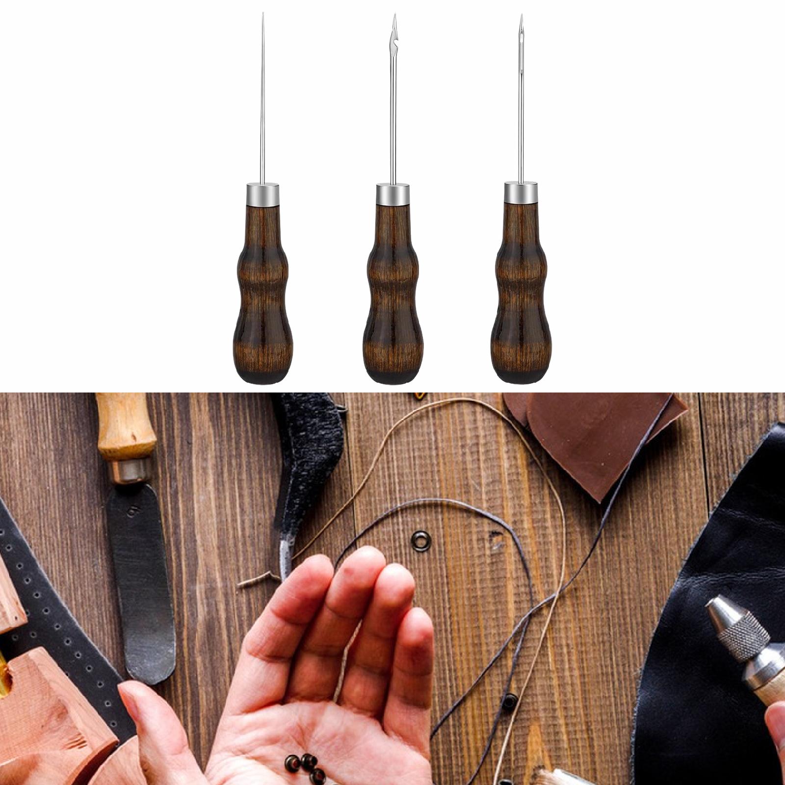 핸드 스티처 재봉용 아울 세트, 가정용 수제 가죽공예  - Leatherwork Awl 리뷰 및 가격