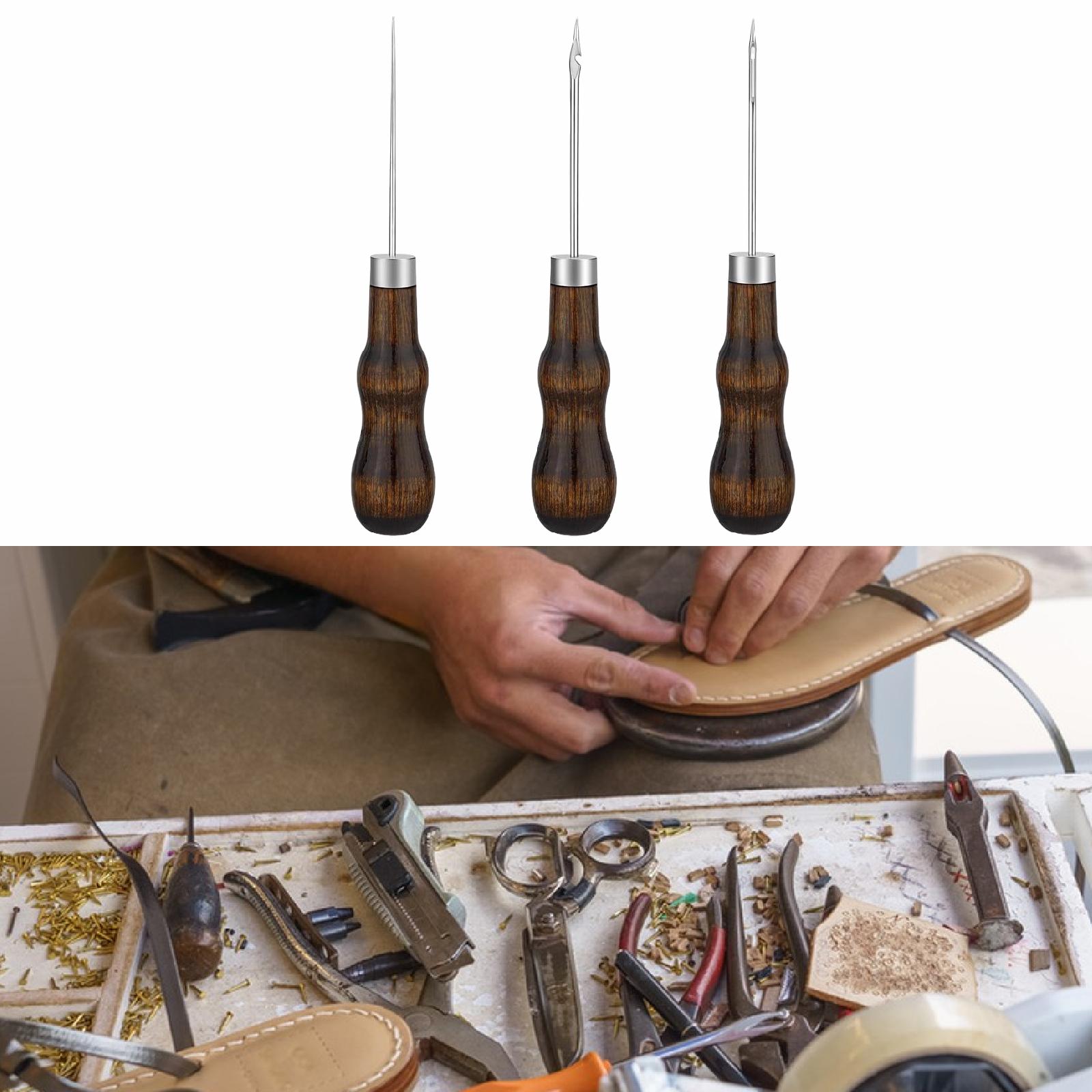 핸드 스티처 재봉용 아울 세트, 가정용 수제 가죽공예  - Leatherwork Awl 리뷰 및 가격